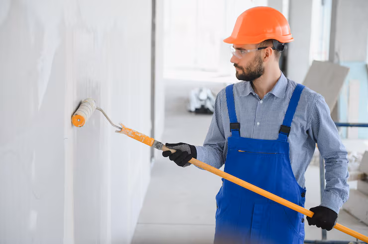 painter uniform paints wall 255667 57526